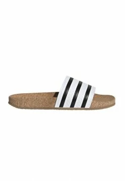 Adidas Originals ADILETTE - Mules - Cloud White Core Black Gum