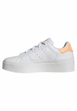 Adidas Originals STAN SMITH BONEGA - Trainers - Ftwr White/ftwr White/beam Orange