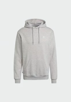 Adidas Originals ESSENTIALS - Hoodie - Grey/blue/pink -Adidas Originals Shop 1283c45751d14124b97fe381bdb86250