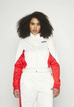 Adidas Originals TRACK - Summer Jacket - White/vivid Red -Adidas Originals Shop 12b9150ad2b2449e98d3b83f63617485