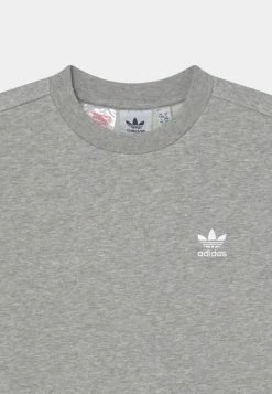 Adidas Originals CREW UNISEX - Sweatshirt - Medium Grey Heather -Adidas Originals Shop 12b9e8d19bc448f6bb7885d2c2faa564