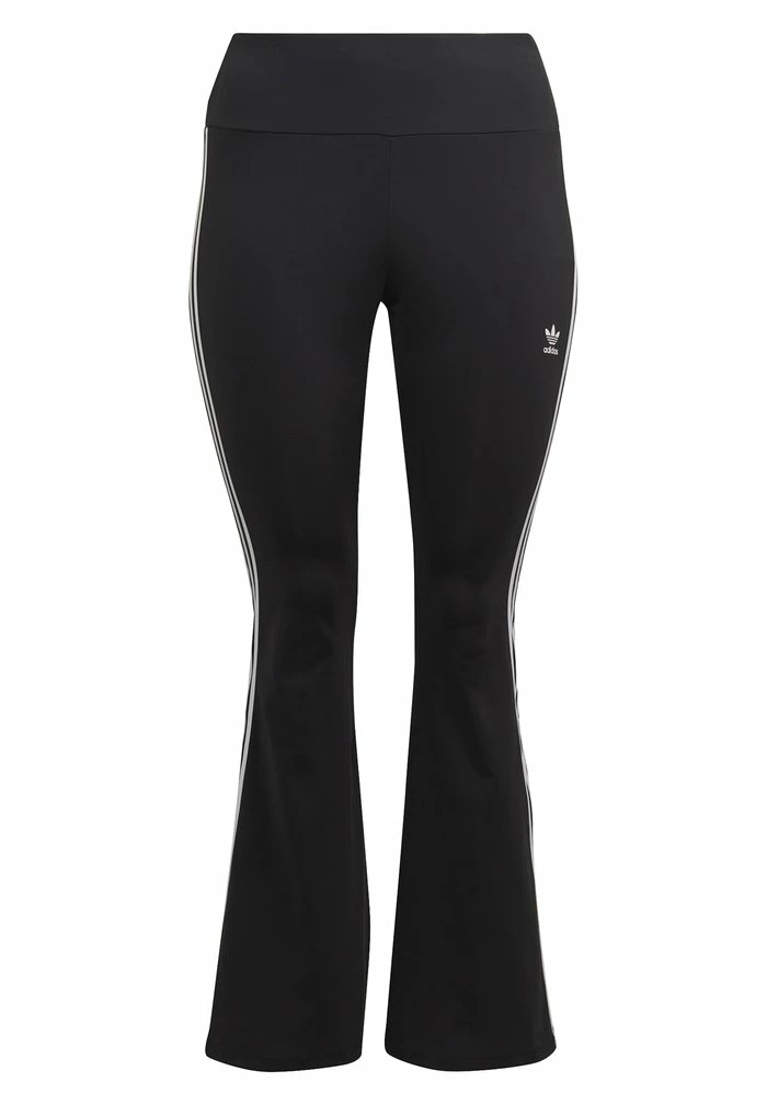 Adidas Originals ADICOLOR CLASSICS FLARED PLUS SIZE - Tracksuit Bottoms - Black 4 Adidas Originals ADICOLOR CLASSICS FLARED PLUS SIZE - Tracksuit Bottoms - Black - Image 4