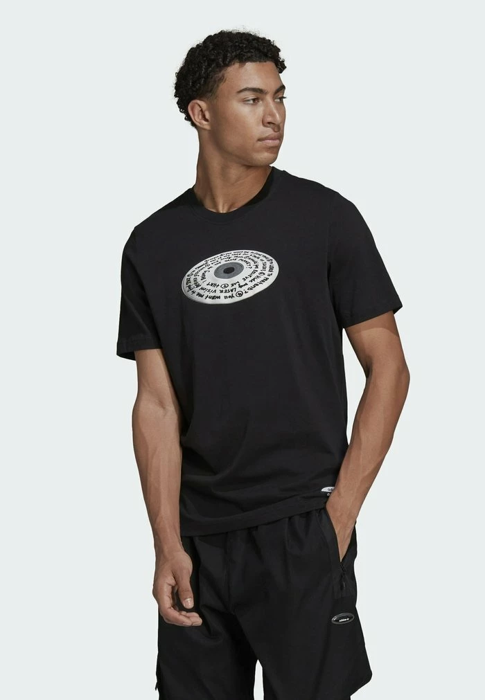 Adidas Originals Print T-shirt - Black 1 Adidas Originals Print T-shirt - Black