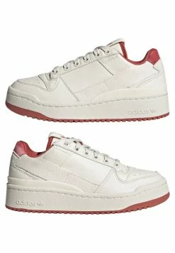 Adidas Originals FORUM BOLD J - Trainers - Chalk White Red Crew Red -Adidas Originals Shop 144292ca6b424319919edd6565d70e65