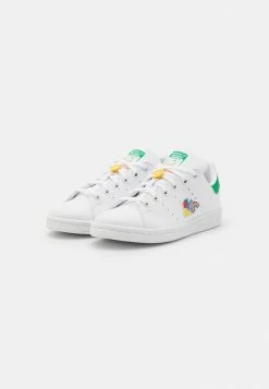 Adidas Originals STAN SMITH UNISEX - Trainers - Footwear White/green/pulse Amber -Adidas Originals Shop 15a1dd0a076c4323aa75f41987f48d2f