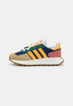 Adidas Originals RETROPY E5 UNISEX - Trainers - Dark Blue/collegiate Gold/collegiate Green