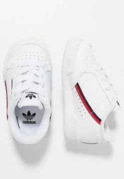 Adidas Originals CONTINENTAL 80 UNISEX - Baby Shoes - Footwear White/scarlet/collegiate Navy