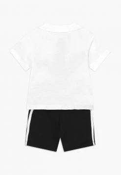 Adidas Originals TEE SET UNISEX - Shorts - White/black -Adidas Originals Shop 170a2266b0ef41c88814e93b1b29c62a