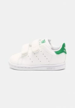 Adidas Originals STAN SMITH UNISEX - Trainers - White/green