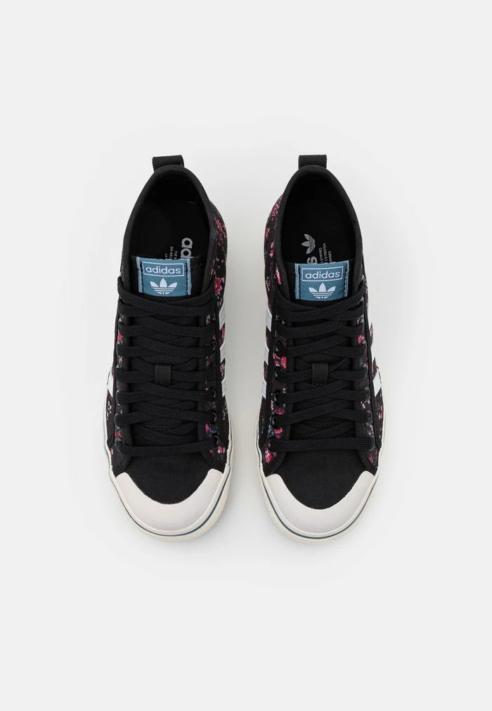 Adidas Originals NIZZA PLATFORM MID - High-top Trainers - Core Black/footwear White/off White 6 Adidas Originals NIZZA PLATFORM MID - High-top Trainers - Core Black/footwear White/off White - Image 6