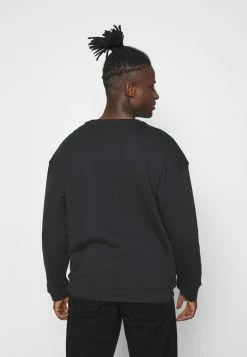 Adidas Originals SILICON CREW UNISEX - Sweatshirt - Black -Adidas Originals Shop 17ddb6d8c0e1453498379604f44a186a