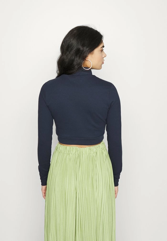 Adidas Originals CROPPED - Long Sleeved Top - Legend Ink 5 Adidas Originals CROPPED - Long Sleeved Top - Legend Ink - Image 5