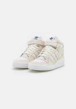 Adidas Originals FORUM MID - Trainers - Footwear White/cream White/core Black -Adidas Originals Shop 181888aeebe340f6931125b175875b73