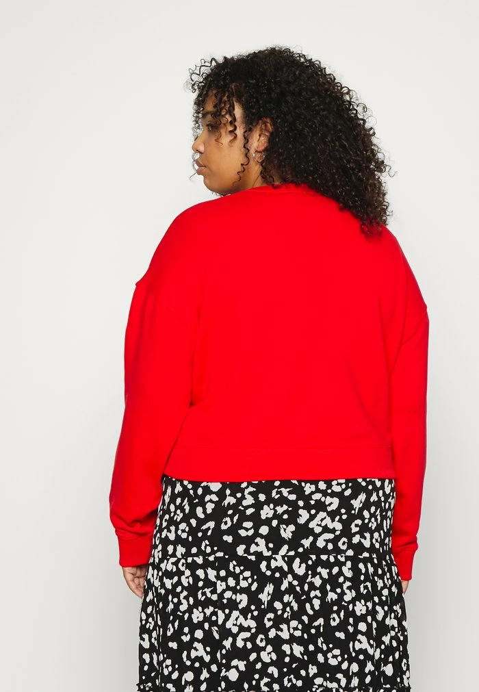 Adidas Originals ADICOLOR CLASSICS - Sweatshirt - Vivid Red 3 Adidas Originals ADICOLOR CLASSICS - Sweatshirt - Vivid Red - Image 3