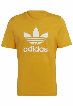 Adidas Originals TREFOIL UNISEX - Print T-shirt - Yellow -Adidas Originals Shop 18e6b739c17f45cb92a23d43037eecff