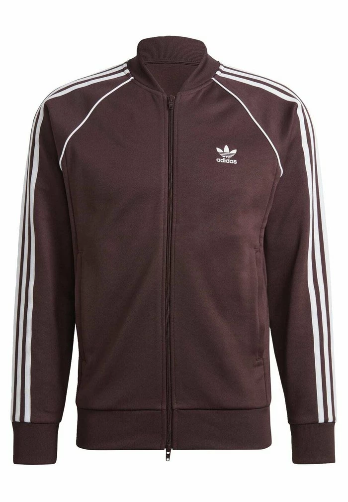 Adidas Originals Zip-up Sweatshirt - Red 9 Adidas Originals Zip-up Sweatshirt - Red - Image 9