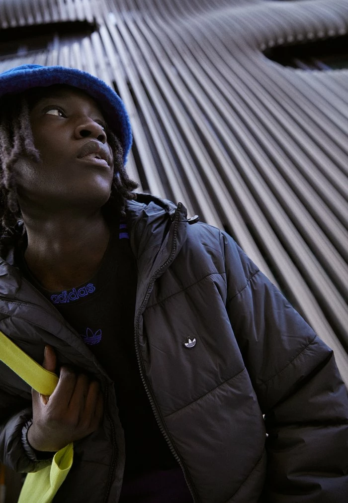 Adidas Originals PAD HOODED PUFF - Winter Jacket - Black 3 Adidas Originals PAD HOODED PUFF - Winter Jacket - Black - Image 3