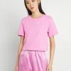 Adidas Originals CROPPED TEE - Basic T-shirt - Bliss Orchid
