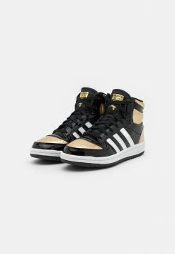 Adidas Originals TOP TEN RB UNISEX - High-top Trainers - Core Black/gold Metallic/footwear White 7 Adidas Originals TOP TEN RB UNISEX - High-top Trainers - Core Black/gold Metallic/footwear White -Adidas Originals Shop 1adcd2bdc218470aaae637c6a8c21225
