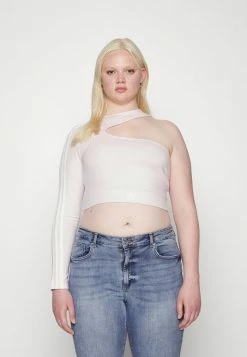 Adidas Originals CROPPED - Long Sleeved Top - Almost Pink -Adidas Originals Shop 1af892c76b1b4b909f6a73cd635c439a