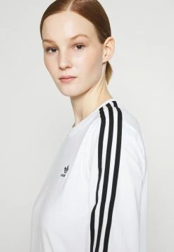 Adidas Originals LONGSLEEVE - Long Sleeved Top - White/black -Adidas Originals Shop 1b1bbe76935f4a04a3c31e8ecb668894