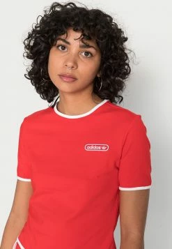 Adidas Originals CROP WITH BINDING DETAILS - Print T-shirt - Vivid Red 8 Adidas Originals CROP WITH BINDING DETAILS - Print T-shirt - Vivid Red -Adidas Originals Shop 1b91dad08c244946b726935e4f8c7605