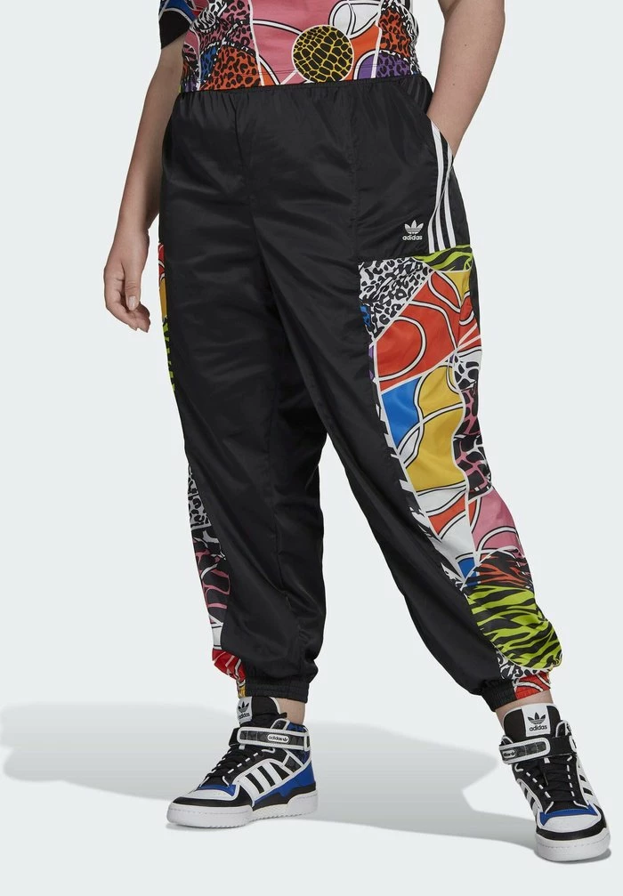 Adidas Originals Tracksuit Bottoms - Black/multi Coloured 1 Adidas Originals Tracksuit Bottoms - Black/multi Coloured
