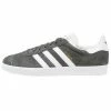 Adidas Originals GAZELLE - Trainers - Dgsogr/white/goldmt