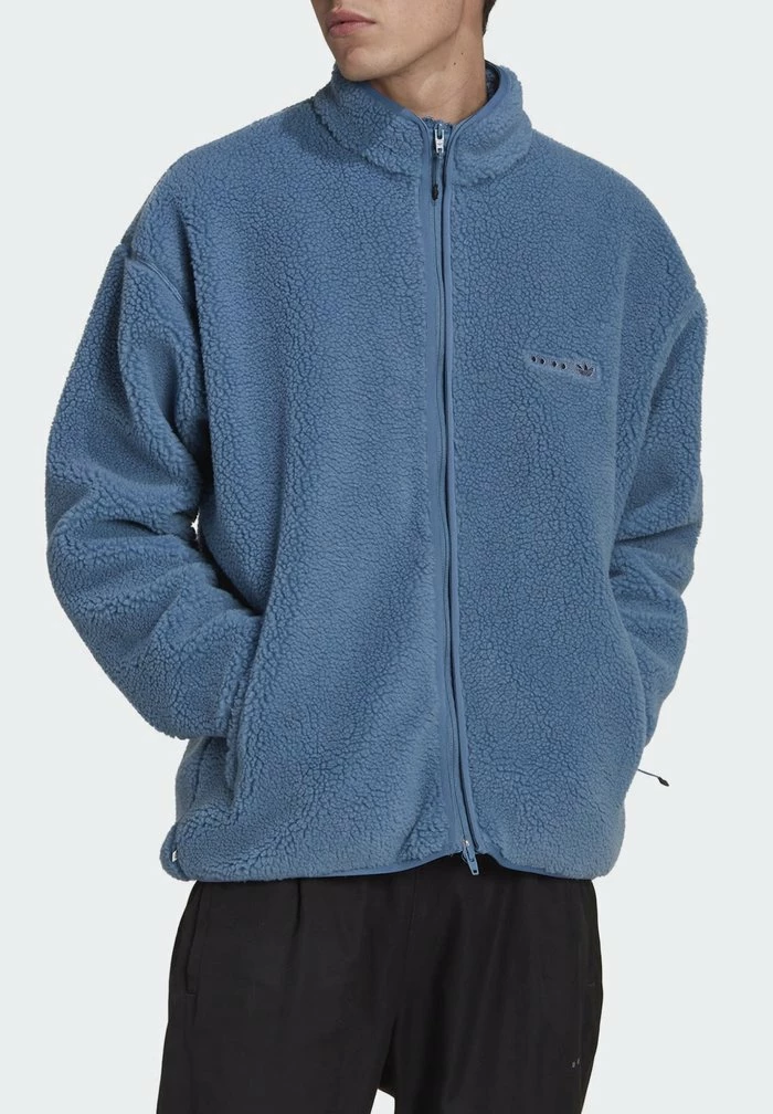 Adidas Originals SHERPA JKT - Fleece Jacket - Altered Blue 5 Adidas Originals SHERPA JKT - Fleece Jacket - Altered Blue - Image 5