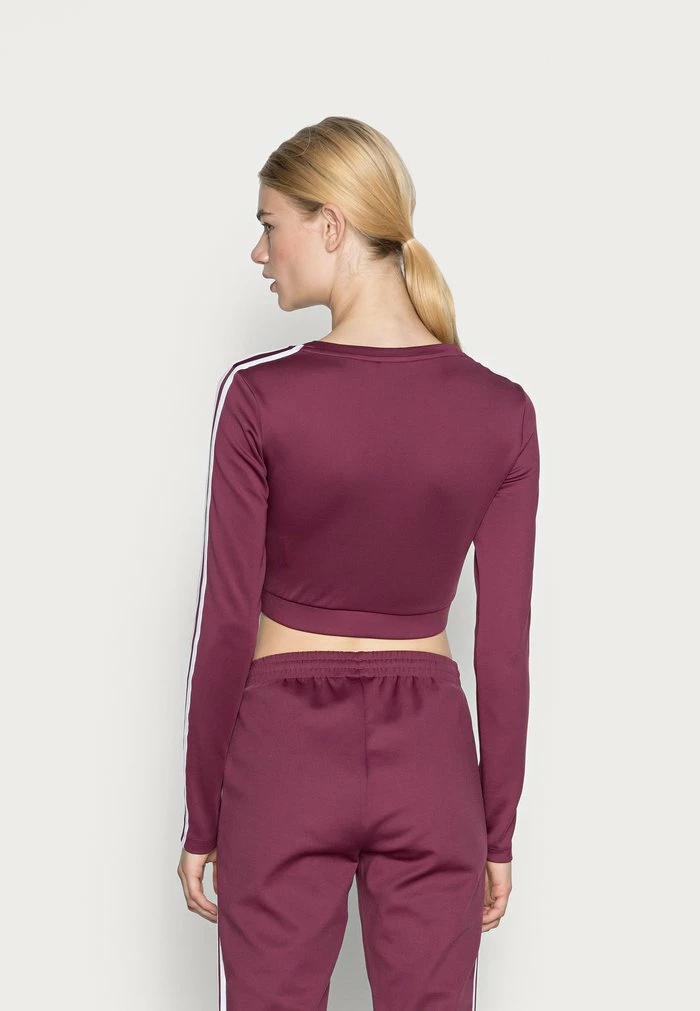 Adidas Originals LONG SLEEVE - Long Sleeved Top - Victory Crimson 3 Adidas Originals LONG SLEEVE - Long Sleeved Top - Victory Crimson - Image 3