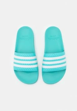 Adidas Originals ADILETTE UNISEX - Pool Slides - Semi Mint Rush/footwear White -Adidas Originals Shop 1d2d378027524a53906eacbe9a74ca9d