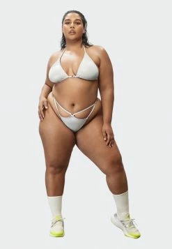 Adidas Originals IVY PARK SWIM BIKINI TOP (PLUS SIZE) - Bikini Top - Grey