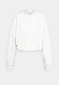 Adidas Originals CROPPED HOODIE - Sweatshirt - Almost Pink -Adidas Originals Shop 1dbb3c3a107047049b8463a725604b96