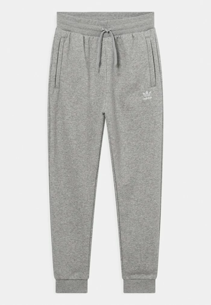 Adidas Originals UNISEX - Tracksuit Bottoms - Medium Grey Heather/white 1 Adidas Originals UNISEX - Tracksuit Bottoms - Medium Grey Heather/white