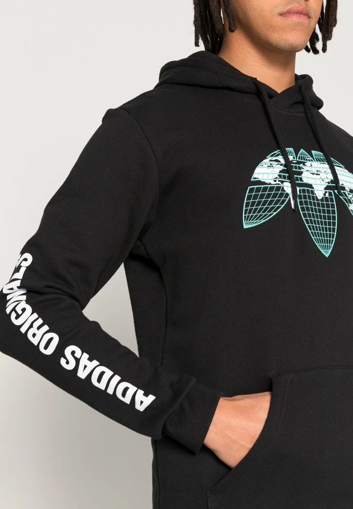 Adidas Originals UNITED HOODIE UNISEX - Sweatshirt - Black 5 Adidas Originals UNITED HOODIE UNISEX - Sweatshirt - Black - Image 5