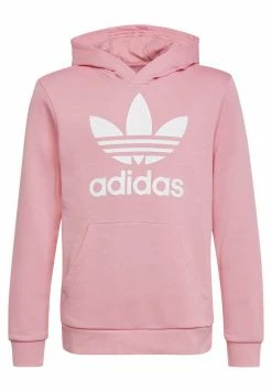 Adidas Originals TREFOIL HOODIE UNISEX - Hoodie - Bliss Pink