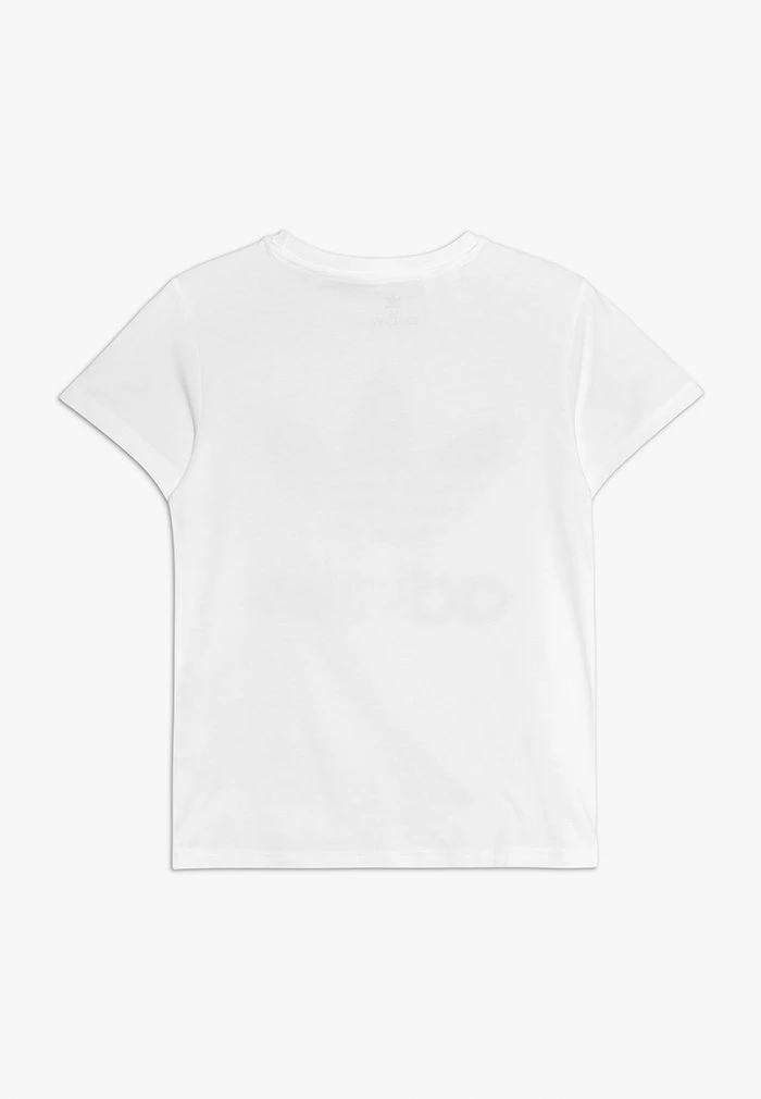 Adidas Originals TREFOIL TEE UNISEX - Print T-shirt - White/black 2 Adidas Originals TREFOIL TEE UNISEX - Print T-shirt - White/black - Image 2