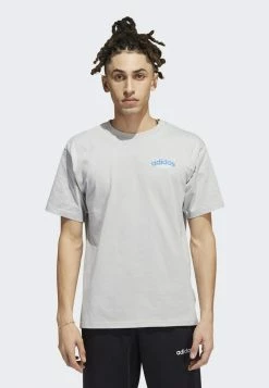 Adidas Originals ATHLETIC CLUB - Print T-shirt - Grey