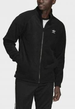 Adidas Originals TREFOIL FZ TEDD - Training Jacket - Black -Adidas Originals Shop 1f6a5f8108264cef9ca496e327d5a464