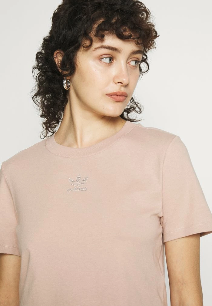 Adidas Originals CROPPED TEE - Basic T-shirt - Ash Pearl 6 Adidas Originals CROPPED TEE - Basic T-shirt - Ash Pearl - Image 6