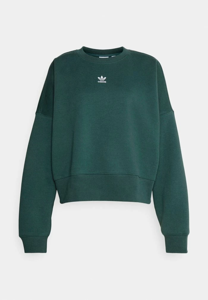 Adidas Originals ADICOLOR ESSENTIALS FLEECE - Sweatshirt - Mineral Green 4 Adidas Originals ADICOLOR ESSENTIALS FLEECE - Sweatshirt - Mineral Green - Image 4