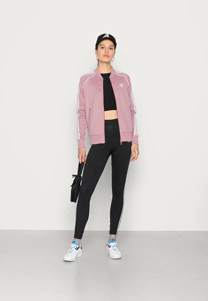 Adidas Originals Bomber Jacket - Magic Mauve 2 Adidas Originals Bomber Jacket - Magic Mauve - Image 2