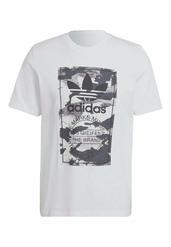 Adidas Originals GRAPHIC CAMOUFLAGE - Print T-shirt - White 7 Adidas Originals GRAPHIC CAMOUFLAGE - Print T-shirt - White - Image 7