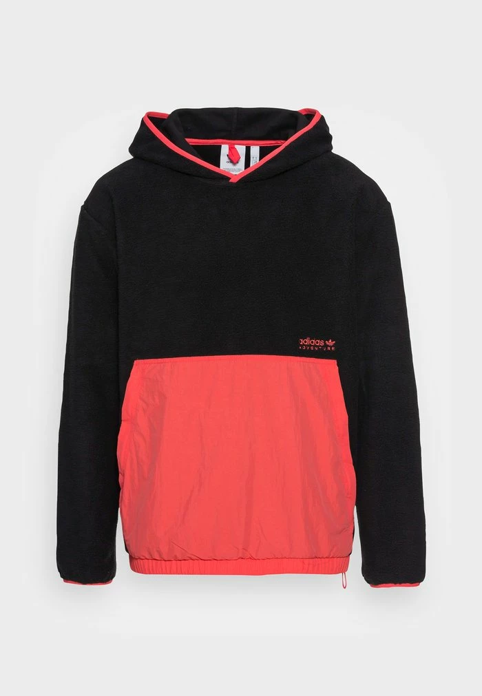 Adidas Originals PFLEEC HOOD - Hoodie - Black 1 Adidas Originals PFLEEC HOOD - Hoodie - Black