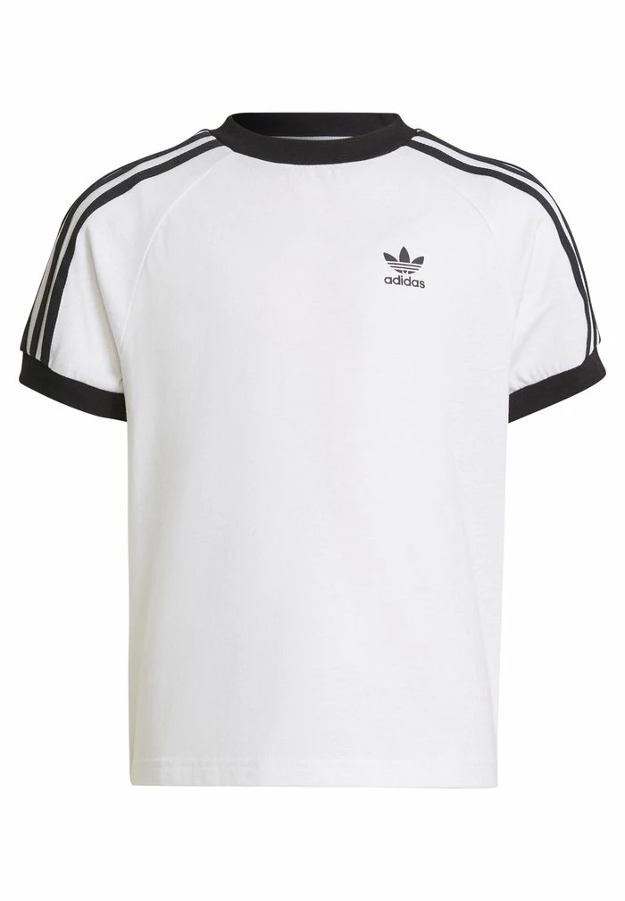 Adidas Originals ADICOLOR 3-STRIPES - Print T-shirt - White 1 Adidas Originals ADICOLOR 3-STRIPES - Print T-shirt - White