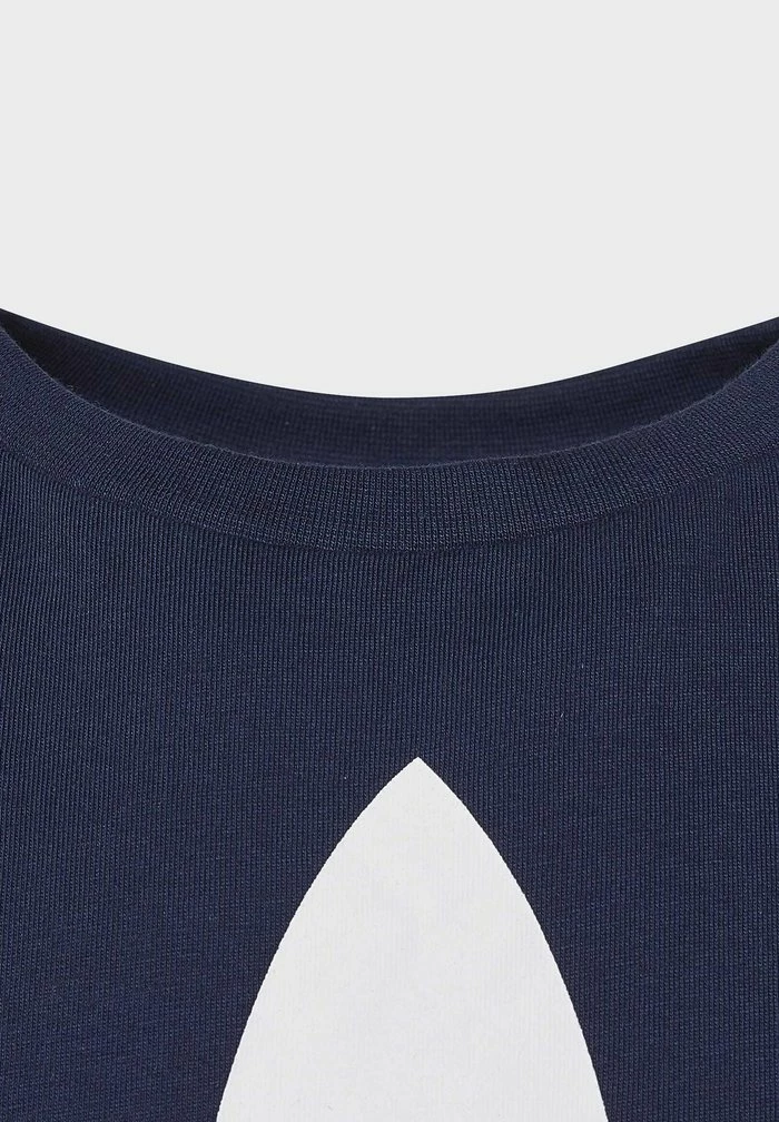 Adidas Originals TREFOIL TEE UNISEX - Print T-shirt - Blue 5 Adidas Originals TREFOIL TEE UNISEX - Print T-shirt - Blue - Image 5