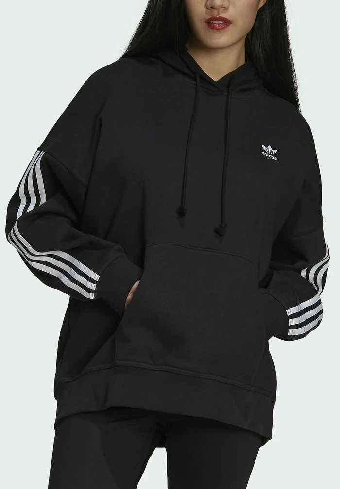 Adidas Originals HOODIE - Hoodie - Black 3 Adidas Originals HOODIE - Hoodie - Black - Image 3