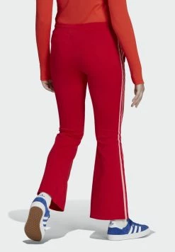 Adidas Originals FLARED 70S PACK - Tracksuit Bottoms - Scarlet -Adidas Originals Shop 214d3f37cae04670a203dcfeb20bd496