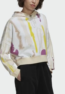 Adidas Originals THEBE MAGUGU CROPPED HOODY - Hoodie - Multicolour -Adidas Originals Shop 2193d6922f6c4ac1954cb12181b6bf67