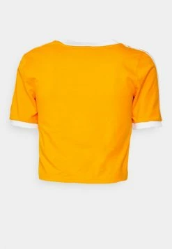 Adidas Originals CROPPED TEE - Print T-shirt - Bright Orange -Adidas Originals Shop 22173b9e0e7a4560bb33e536bb8cbfde